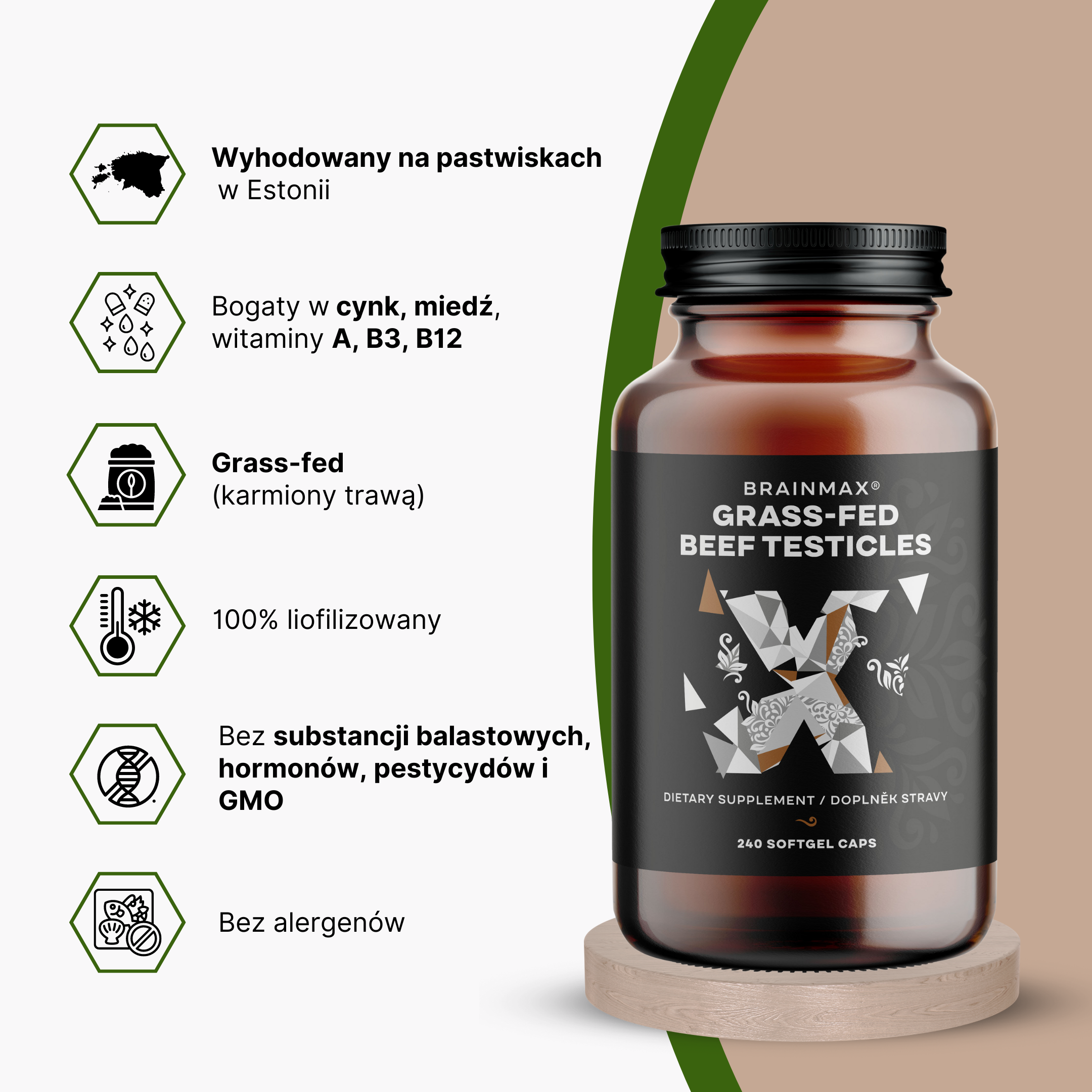 (Polština) BIO grass-fed beef kindkey
